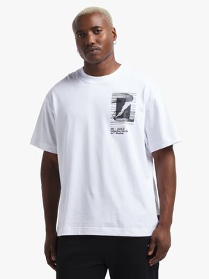 Archive Men's White Graphic T-shirt